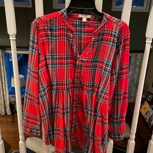 Woman within flannel top - 18/20 Large